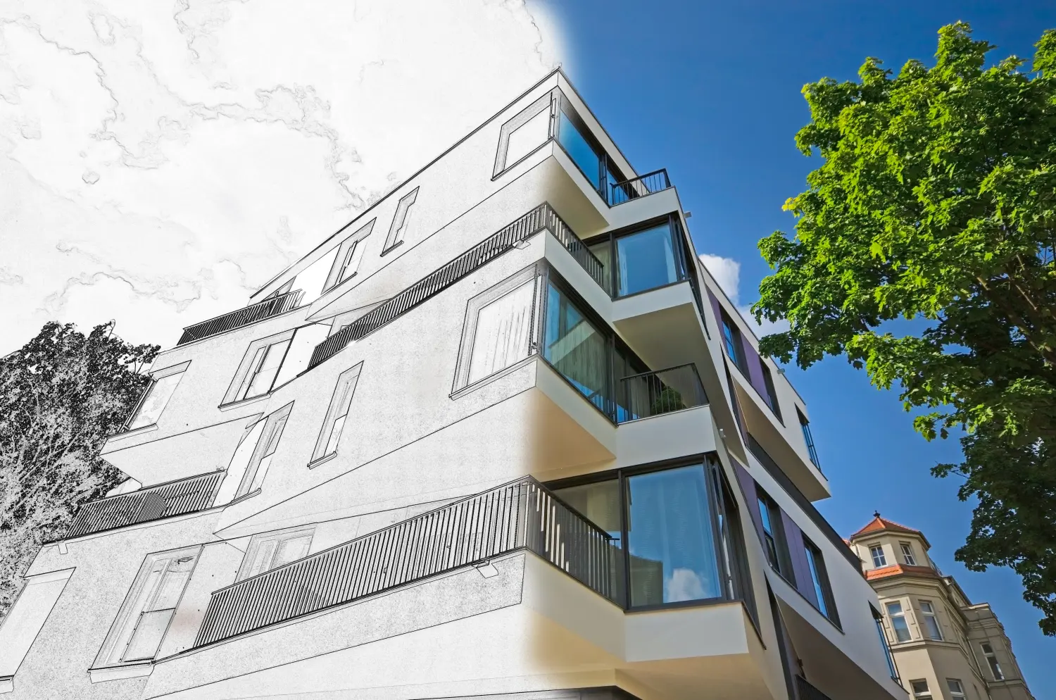 Haus in Planung, Architektur, Immobilien