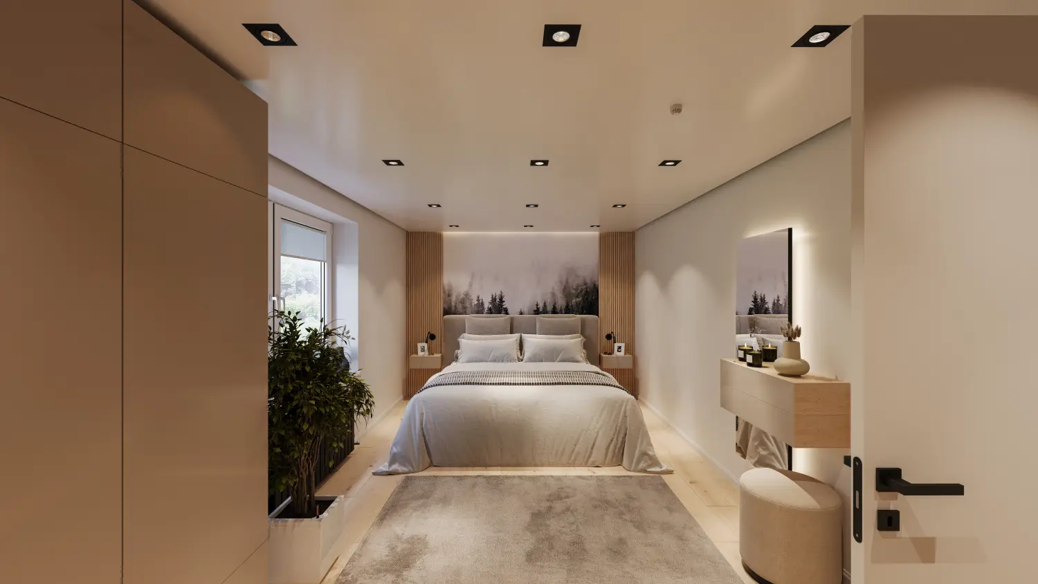 Badezimmer Architekturvisualisierung von Florian Draheim