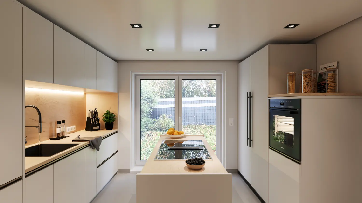 Badezimmer Architekturvisualisierung von Florian Draheim