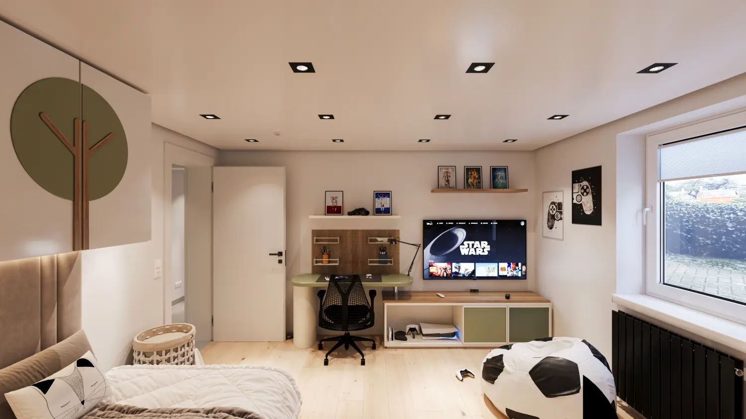 Badezimmer Architekturvisualisierung von Florian Draheim