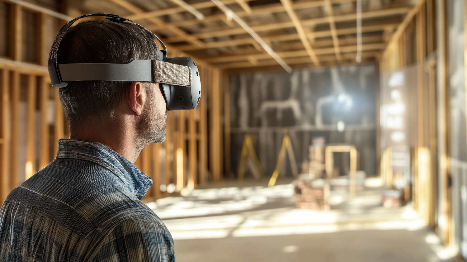 Designmodell in Weiß und Farbe eines Luxushauses